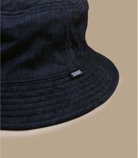 Djinns Bucket Lucky Cat Linen black Djinns Bucket Lucky Cat Linen black